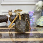 Louis Vuitton Monogram Canvas and Shearling Néonoé BB M46319