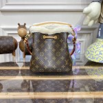 Louis Vuitton Monogram Canvas and Shearling Néonoé BB M46319