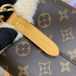 Louis Vuitton Monogram Canvas and Shearling Néonoé BB M46319