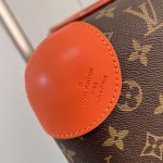 Louis Vuitton Monogram Canvas Horizon 55 Red M46778