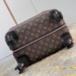 Louis Vuitton Monogram Canvas Horizon 55 Red M46778