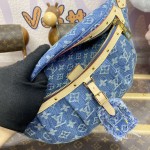 Louis Vuitton Monogram Denim High Rise Bumbag M46837