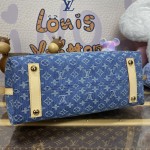 Louis Vuitton Monogram Denim CarryAll MM M46855