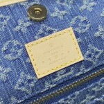 Louis Vuitton Monogram Denim CarryAll MM M46855