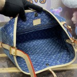 Louis Vuitton Monogram Denim CarryAll MM M46855