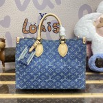 Louis Vuitton Monogram Denim OnTheGo MM M46871