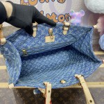 Louis Vuitton Monogram Denim OnTheGo MM M46871