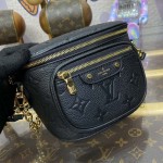 Louis Vuitton Monogram Empreinte Leather Mini Bumbag M46917