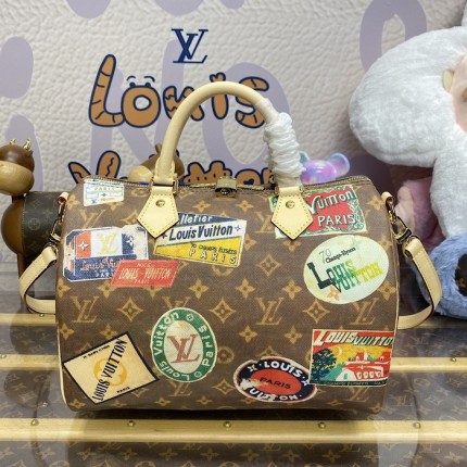 Louis Vuitton Monogram canvas Speedy Bandoulière 30 M47087