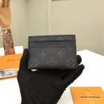 Louis Vuitton Monogram Eclipse Double Card Holder M62170