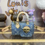 Louis Vuitton Monogram Denim Nano Speedy Bag M82950