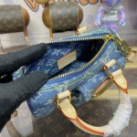 Louis Vuitton Monogram Denim Nano Speedy Bag M82950