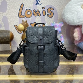 Louis Vuitton Monogram Taurillon Nano Christopher M83164