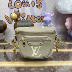 Louis Vuitton Monogram Empreinte Leather Mini Bumbag M83219