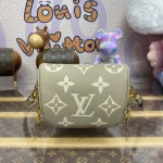 Louis Vuitton Monogram Empreinte Leather Mini Bumbag M83219