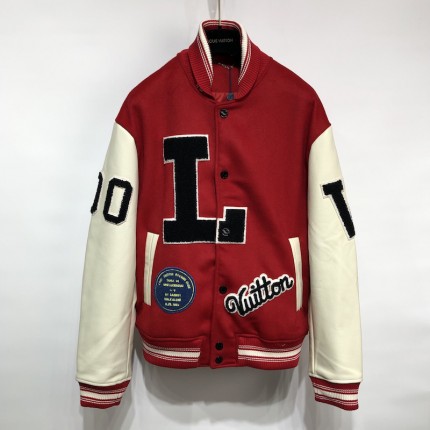 LV Baseball Jacket With Patches 1A5F4G