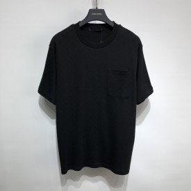 Replica Louis Vuitton Half Damier Pocket T-Shirt