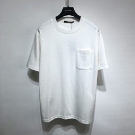 Replica Louis Vuitton Half Damier Pocket T-Shirt