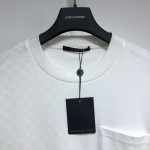 Louis Vuitton Half Damier Pocket T-Shirt White