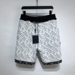 LV x NBA Strategic Flowers Quilted Shorts 1A8XAM