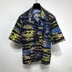 Louis Vuitton Zipped Monogram Tie-Dye Shirt 1A9A2K