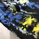 Louis Vuitton Zipped Monogram Tie-Dye Shirt 1A9A2K