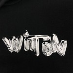 Louis Vuitton Graphic Hoodie Black 1A9SVP