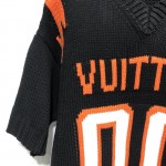 Louis Vuitton Chunky Intarsia Football T-Shirt 1A9SXG