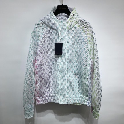 Louis Vuitton Gradient Monogram Mesh Blouson 1A9UGQ