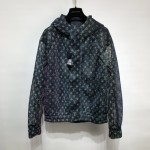 Louis Vuitton Gradient Monogram Mesh Blouson 1A9UGZ