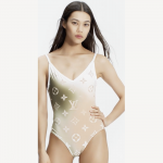 Louis Vuitton Monogram Gradient Cut-Out One-Piece Swimsuit 1A9X2H