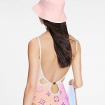 Louis Vuitton Monogram Gradient Cut-Out One-Piece Swimsuit 1A9X2P