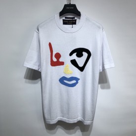 Replica Louis Vuitton Short-Sleeved Crewneck