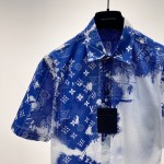 Louis Vuitton Monogram Bandana Short-Sleeved Shirt 1AA4UD