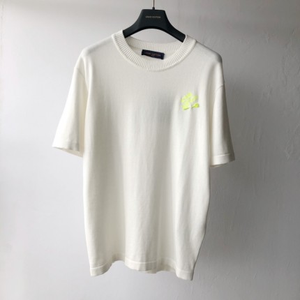 Louis Vuitton Signature Short-Sleeved Crewneck