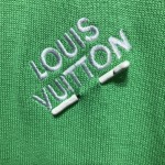 Louis Vuitton Signature Short-Sleeved Crewneck Green