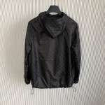 Louis Vuitton LVSE Monogram Reversible Windbreaker Black