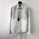 Louis Vuitton Damier Spread Long-Sleeved Shirt 1AA5EW