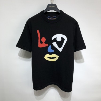 Louis Vuitton Short-Sleeved Crewneck Black