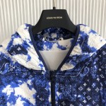 Louis Vuitton Monogram Bandana Windbreaker Blue