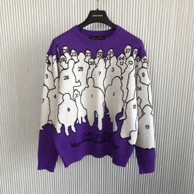 Louis Vuitton Studio Jacquard Crewneck 1AAHF8