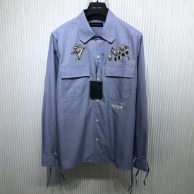 Louis Vuitton Signature Regular Long-Sleeved Shirt 1AATK7