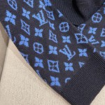 Louis Vuitton Monogram Mix Cashmere Crewneck 1AATLQ