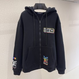 Louis Vuitton LV Jazz Multi Logo Hoodie 1AATM4