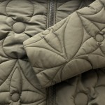 Louis Vuitton LVSE Flower Quilted Hoodie Jacket 1AAU91