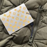 Louis Vuitton LVSE Flower Quilted Hoodie Jacket 1AAU91