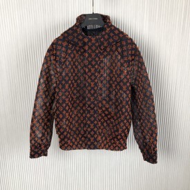 Replica Louis Vuitton Gradient Monogram Mesh Blouson