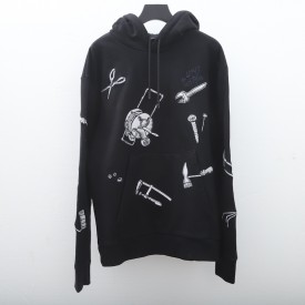 Replica LV Multi-Tools Embrodered Hoodie