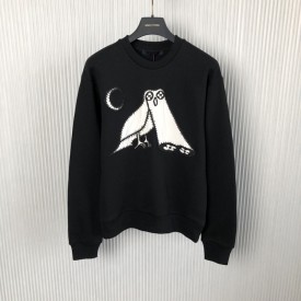 Replica LV Comics Owl Patch Crewneck