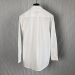 Louis Vuitton Long-Sleeved Regular Shirt With Placed Graphic White